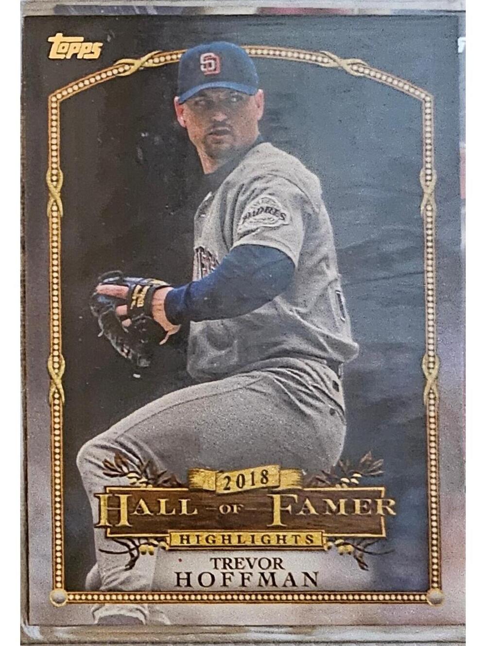 2018 Topps Update Hall of Famer Highlights HFH17 Trevor Hoffman San Diego Padres